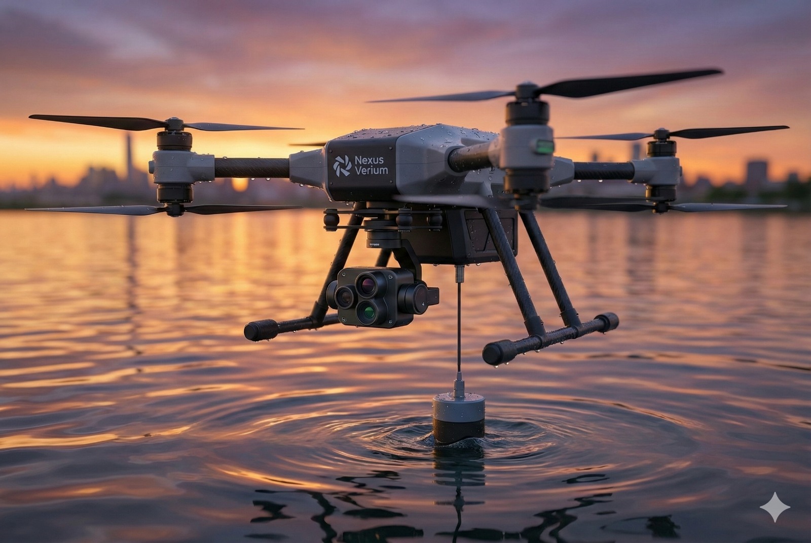 Monitoring Drones and Sensors